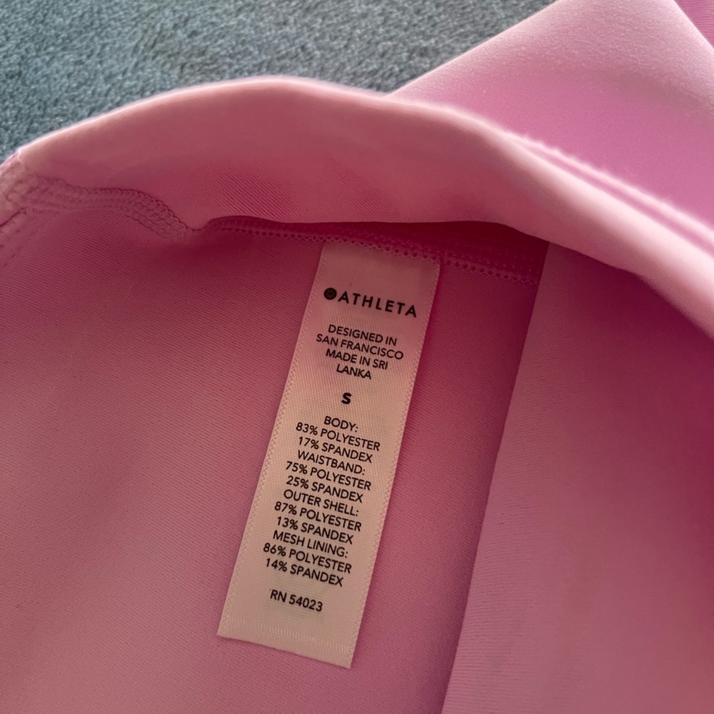 Athleta Pink A-Game Mesh Skort 13.5β in Excellent Condition - Picture 3 of 16